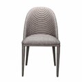 Moes Home Collection Libby Dining Chair- Grey, 2PK EH-1100-45
